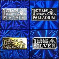 Gold Silver Platinum Palladium (1 GRAM)