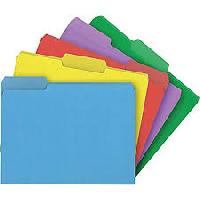 Colored file folder