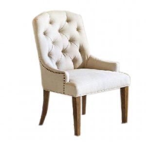 Buttoned Tuffed Armchair