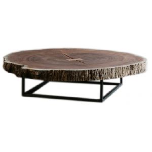 Coffee Table with Thick wood top