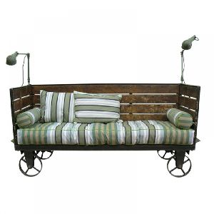 Industrial Bench with wheels