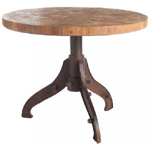 Rustic Round Dinning Table