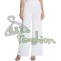 Womens White Palazzo Pants