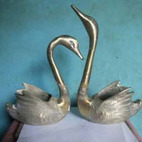 Brass Birds Statue