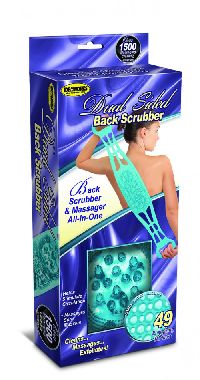 DUAL SIDED BACK SCRUBBER