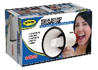 MEGA-SOUND MEGAPHONE W/RECORD