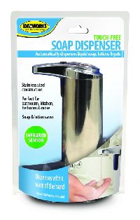 TOUCH-FREE SOAP DISPENSER