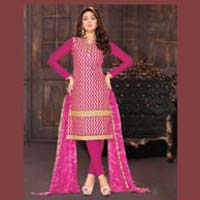 Pure Chanderi Cotton Dress Material