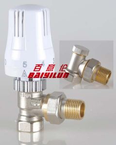 brass+plastic Thermostatic Radiator Valve, Brand Name : baiyilun