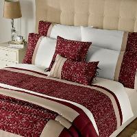 Double Bed Claret Blankets