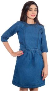 Western Denim Dress