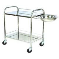 Bowl Attached Dressing Trolley