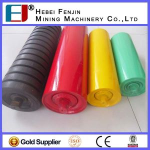 Single Or Double Grooves Belt Pipe Conveyor Rollers