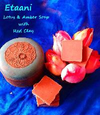 Amber Soap with Red Clay
