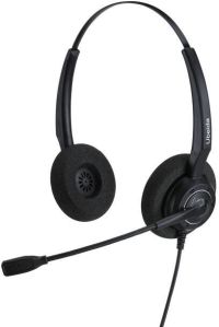 Binaural Call Center Telephone Headset, Brand Name : Ubeida