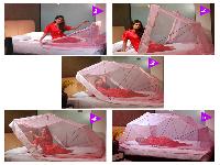 5ft x 6ft Double Bed Comfort Mosquito Net