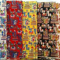 Kalamkari Silk Fabric