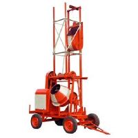 concrete mixer machine lift