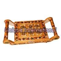 Decorative Tray with Boxes
