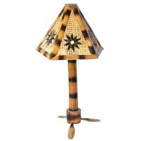 Bamboo Dark Lamp