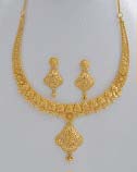 Gold designer Necklace
