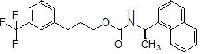 3-(3-(trifluoromethyl)phenyl)propyl  1-(naphthalen-5-yl)ethylcarbamate