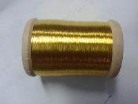 gold zari thread
