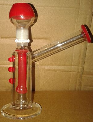 Glass Smoking Pipe Bubbler at Rs 140/piece, Agra
