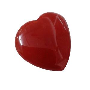 Carnelian Heart Shape Cabochons