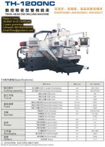 CNC Twin Headed Milling Machine