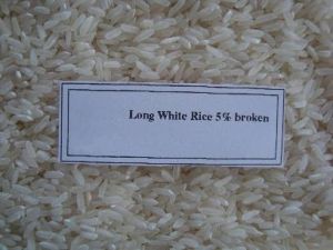 Thai Long Grain White Rice 5% Broken