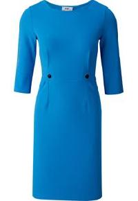 Ladies stretch blue dress