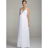 Ladies White Maxi Dress