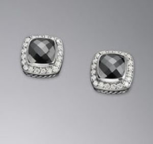 Petite Albion Earrings Hematite