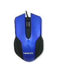 Emporis Aero 188 Wired USB Mouse Red