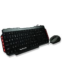 Emporis Combo  Multimedia Keyboard and Mouse Black
