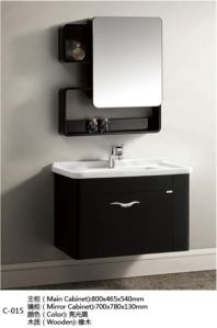 Bright Black Bathroom Cabinet SFY-C-15