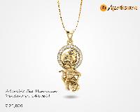 Buy Adorable Bal Hanuman Gold Pendant only at Rs. 23000