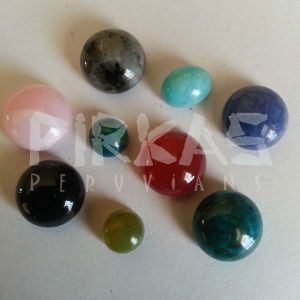 Glass Gem Stone & Other Beads