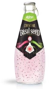 Cocktail Flavor With Basil Seed 290ml