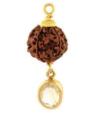 mukhi rudraksha pendant