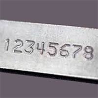 Engraved Metal Plate