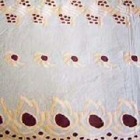 Designer Cotton Embroidered Fabric