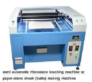 Semi Automatic Rhinestone Brushing Machine