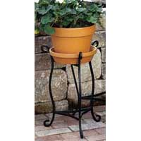 PD-01 wrought iron plant stand