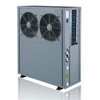 -25C operation high efficient monoblock air to water EVI heat pump