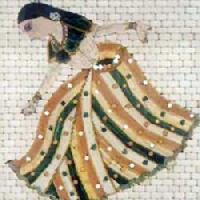 Dancing Lady Mural Tile