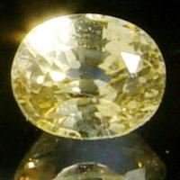 Light Yellow Sapphire Stone