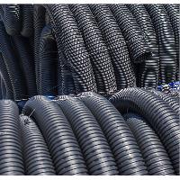 hdpe single wall corrugated pipe