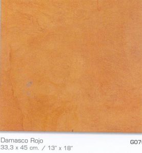 Damasco Rojo Floor Tile Damasco Rojo Floor Tile